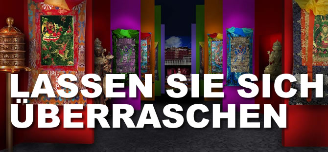 Illustration zu Kontakt mit Aufschrift: Lassen Sie sich überraschen