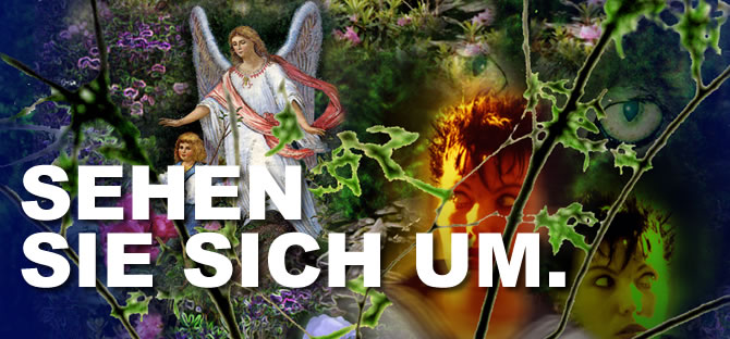 Illustration zur Übersicht mit Aufschrift: Sehen Sie sich um.