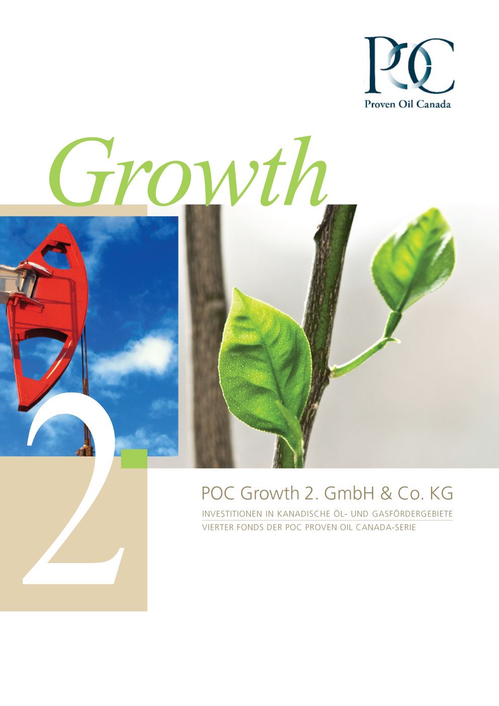 Deckblatt des Emissionsprospektes Growth 2
