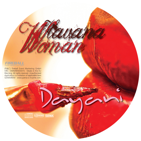 Havana Woman bedruckte CD-Disc