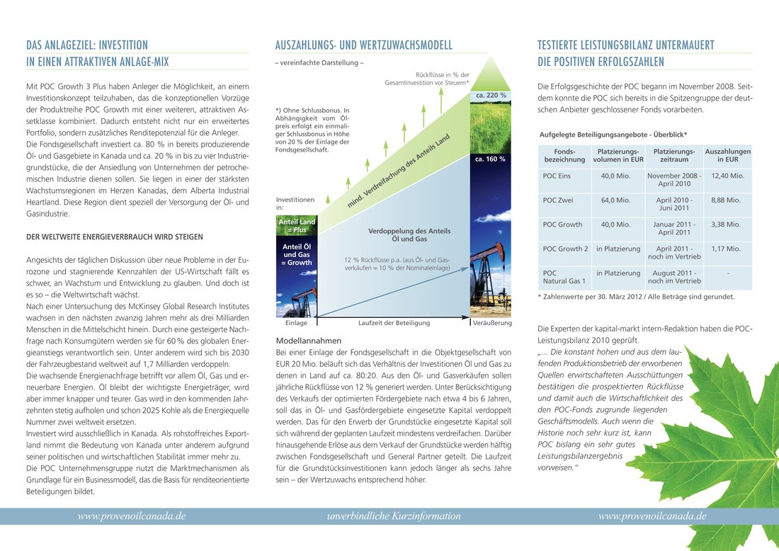 Ansicht Flyer POC Growth 3 Plus, Innenseiten