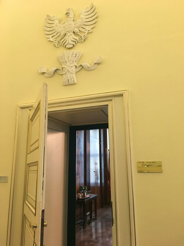 Das legendäre Kreisky-Zimmer im Bundeskanzleramt Wien