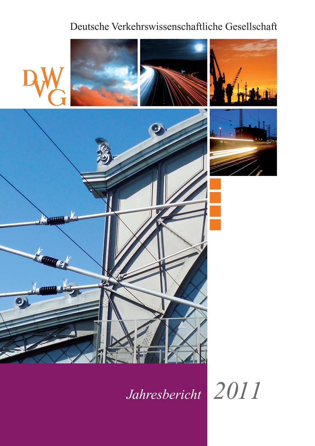 Ansicht DVWG-Jahresbericht 2011, Titelseite