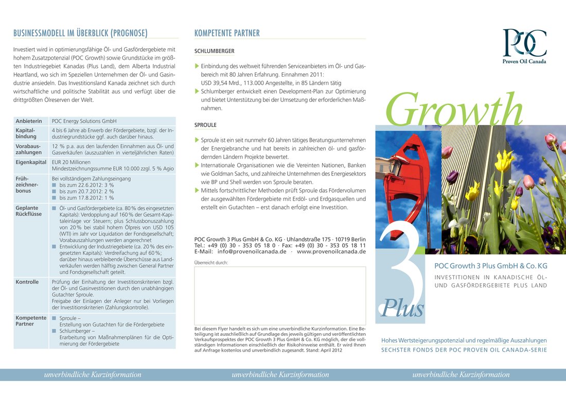 Ansicht Flyer POC Growth 3 Plus, Außenseiten